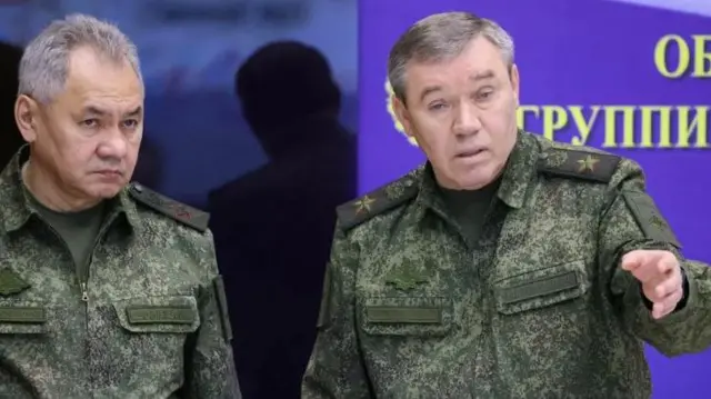 Sergey Şoygu ve Valery Gerasimov