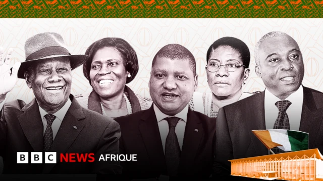 Les candidats à l'léction présidentielle en Côte d'Ivoire