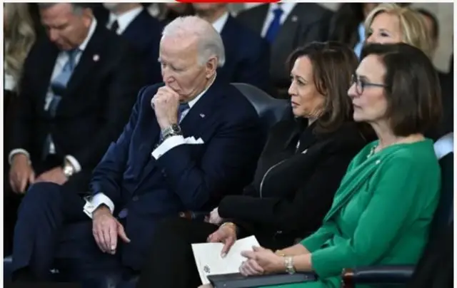 Aworan Aarẹ ana, Joe Biden, igbakeji rẹ, Kamala Harris