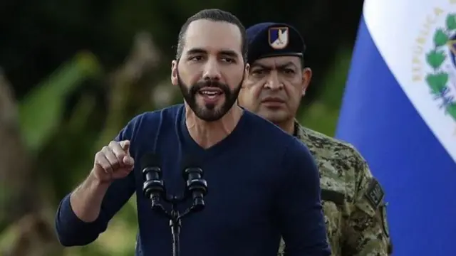 El Salvador President Nayeb Bukele