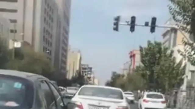 خاموشی چراغ راهنمایی در تهران به دلیل بی‌برقی