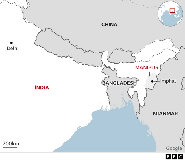 Maapixbet do brasilManipur, na Índia