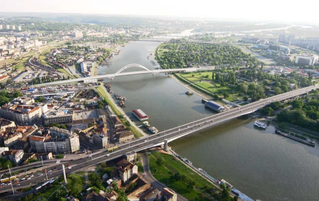 mostovi, idejno rešenje, novi most preko save