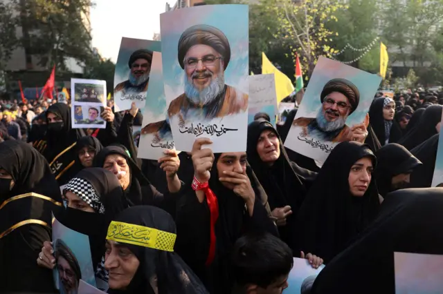 हिज्बुल्लाहका प्रमुख हसन नस्रल्लाहको शोकमा इरानमा समेत प्रदर्शन भएको छ