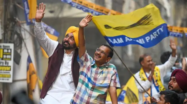 ਅਰਵਿੰਦ ਕੇਜਰੀਵਾਲ ਤੇ ਭਗਵੰਤ ਮਾਨ