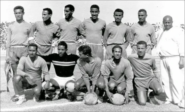 ኣብ 1962 ዋንጫ ዝረኸበት ሃገራዊት ጋንታ