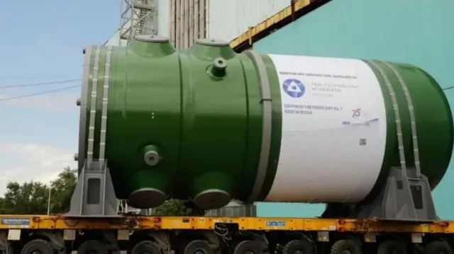 রূপপুরে প্রথম ইউনিটে বসানো হয়েছে এই রিয়্যাক্টর। 