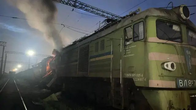 Під ударом безпілотників залізниця на Дніпропетровщині 