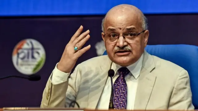 नीति आयोग के सीईओ बीवीआर सुब्रह्मण्यम