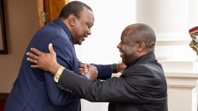 Kenyatta yakira Evariste Ndayishimiye w'u Burundi