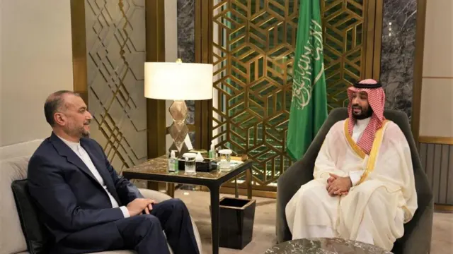 محمد بن سلمان و امیر عبداللهیان 