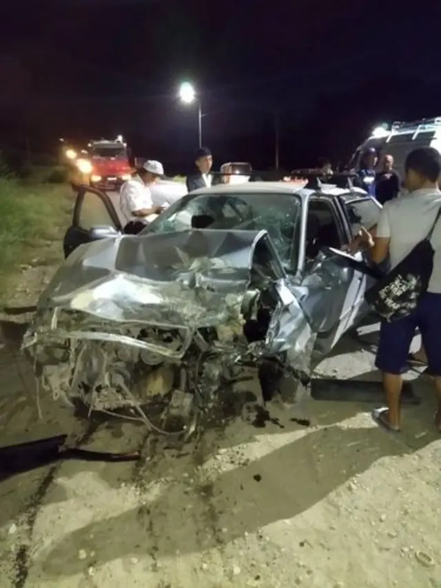 Авария болгон унаа