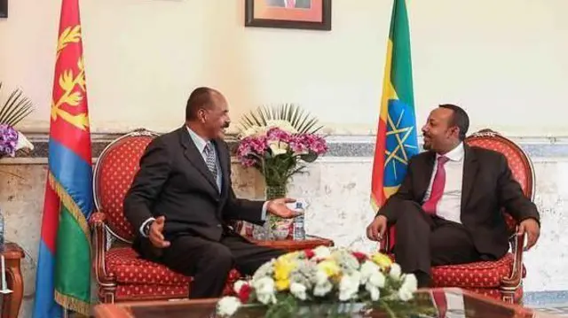 ፕረዚደንት ኢሳይያስን ቀ/ም ኣቢይን