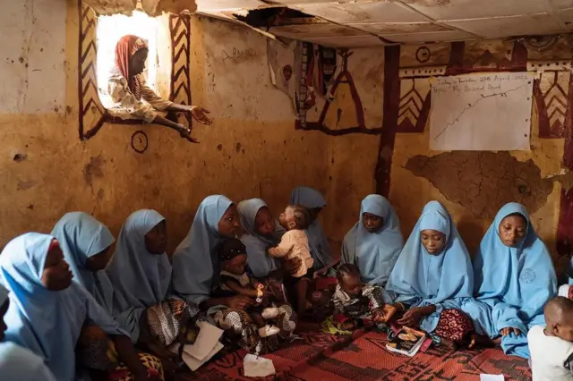 Pusat Pendidikan bagi perempuan di Zaria, Nigeria.