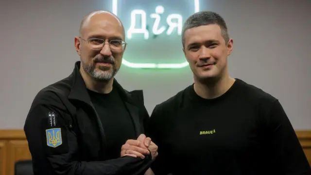 Денис Шмигаль та Михайло Федоров