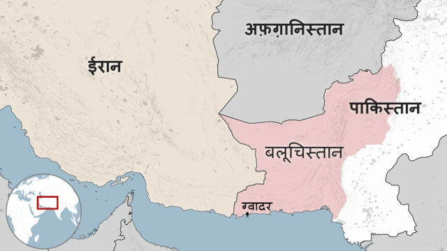 बलूचिस्तान का मैप