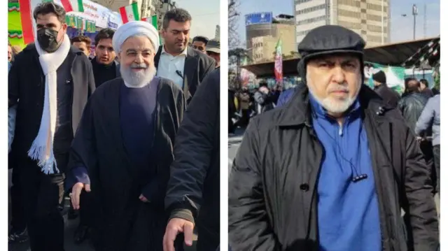محمدجواد ظریف و حسن روحانی