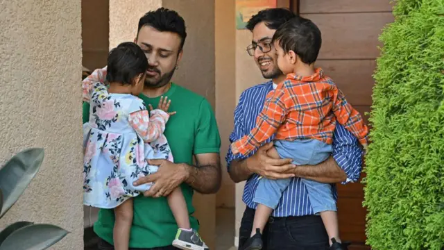 ভারতের ব্যাঙ্গালোরে সমলিঙ্গের এক দম্পতি