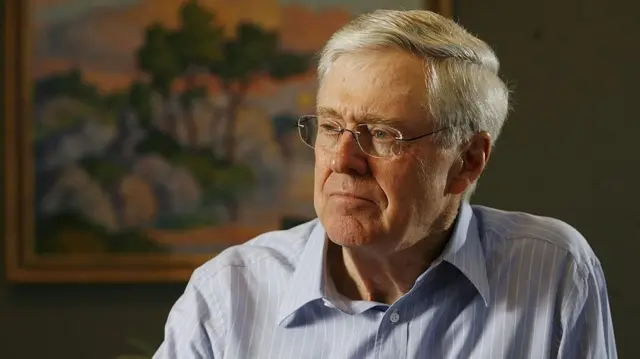 El empresario Charles Koch