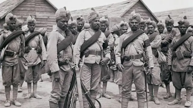 బాక్సర్ తిరుగుబాటు, భారత్, చైనా, సిక్కులు