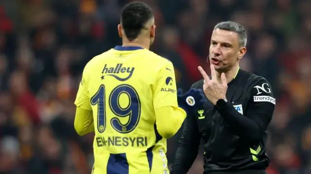 Superliga Galatasaraj Fenerbahče, Turska 24. februar 2025. 
