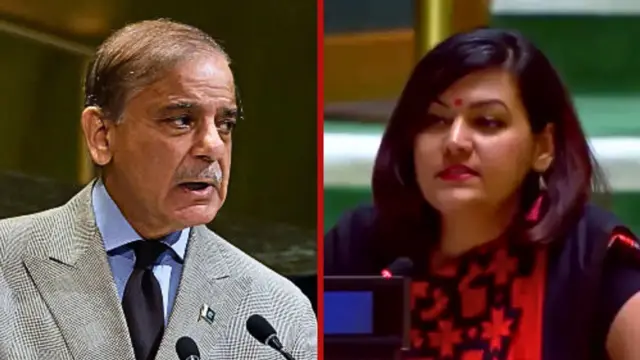 ਪਾਕਿਸਤਾਨ ਦੇ ਪ੍ਰਧਾਨ ਮੰਤਰੀ ਸ਼ਹਿਬਾਜ਼ ਸ਼ਰੀਫ ਅਤੇ ਭਾਰਤੀ ਡਿਪਲੋਮੈਟ ਪੇਟਲ ਗਹਿਲੋਤ