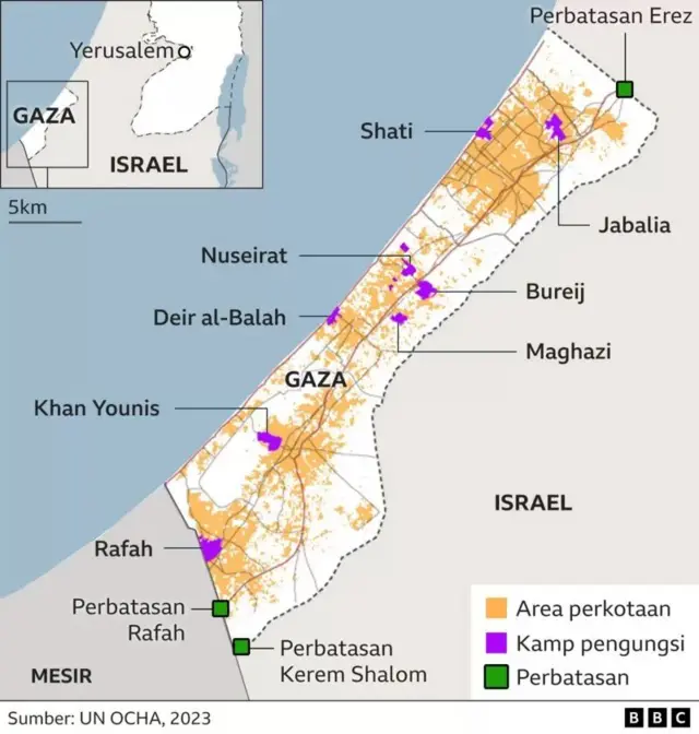 Jalur Gaza.