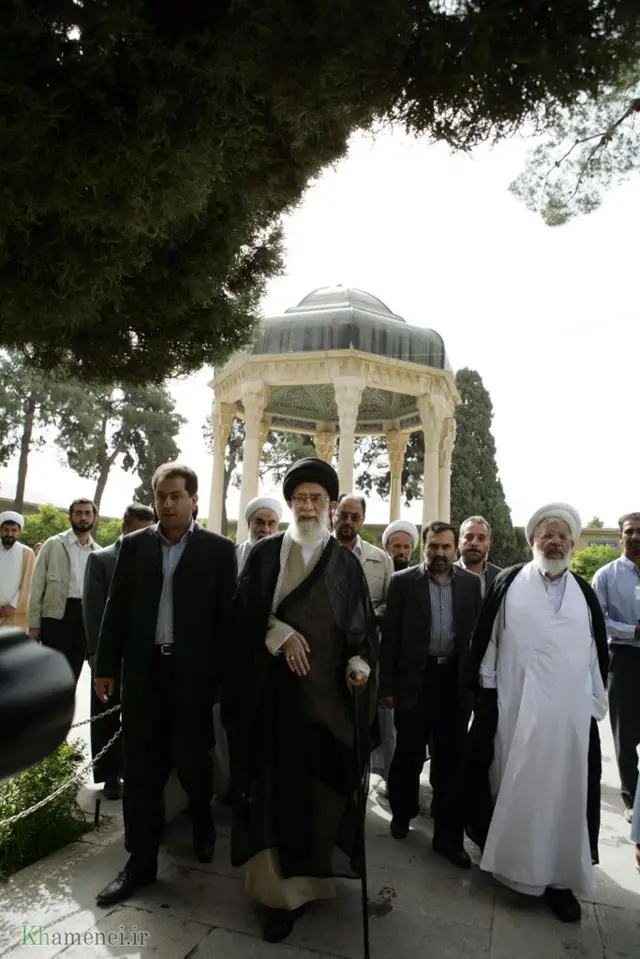 اردیبهشت ماه ۱۳۸۷ خامنه ای شیراز