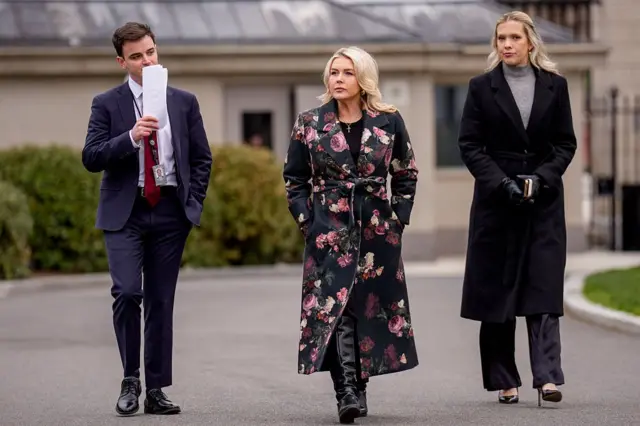 မတ် ၁၈ ရက်က အိမ်ဖြူတော်ပြောရေးဆိုခွင့်ရှိသူ ကာရိုလိုင်းလီဗစ် 