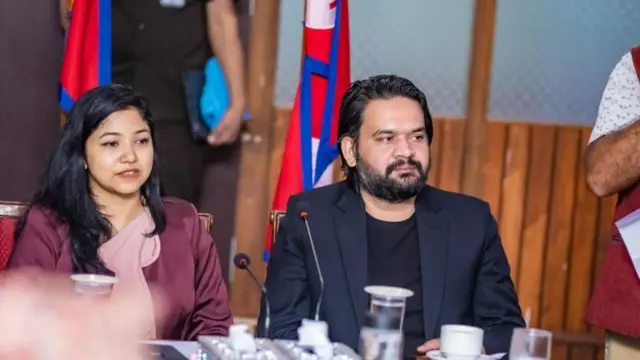 काठमाण्डूका तत्कालीन मेयर बालेन शाह र उपमेयर सुनीता डङ्गोल