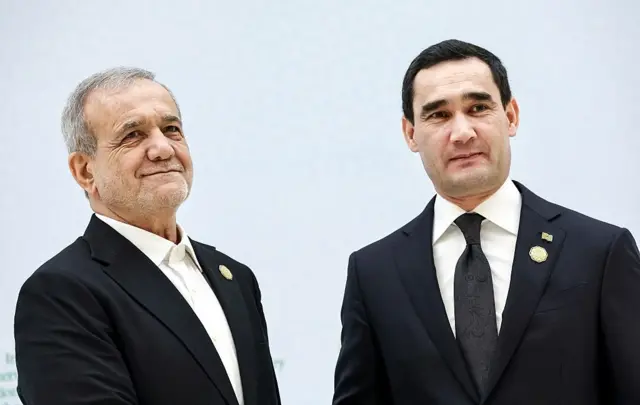 Turkmaniston va Eron prezidentlari