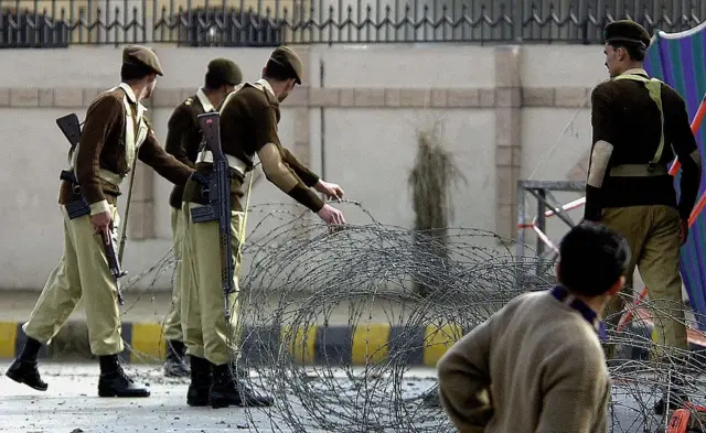 پنڈی میں 2003 میں سکیورٹی 