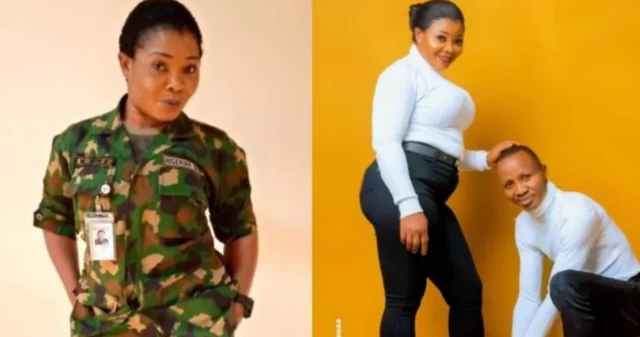 Linus Audu na nwunye ya bụ Gloria Mathew