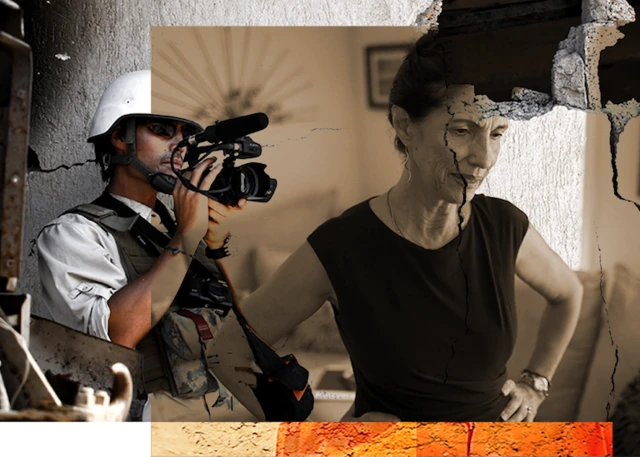 Photomontage de Diane et James Foley