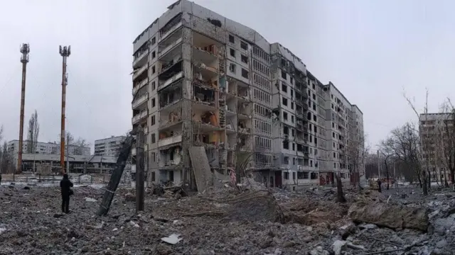 Руйнування в Харкові 