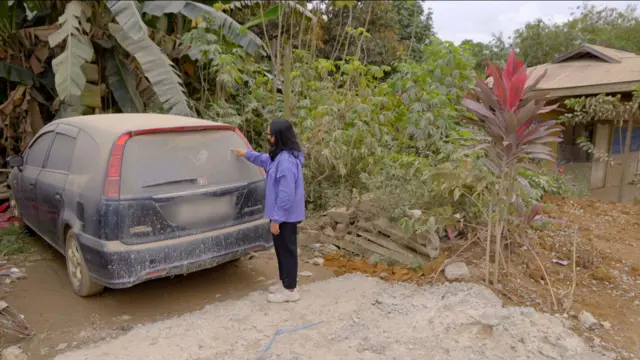 Debu di Desa Bumi Harapan, Ibu Kota Nusantara