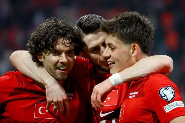 Ferdi Kadıoğlu, İsmail Yüksek ve Arda Güler