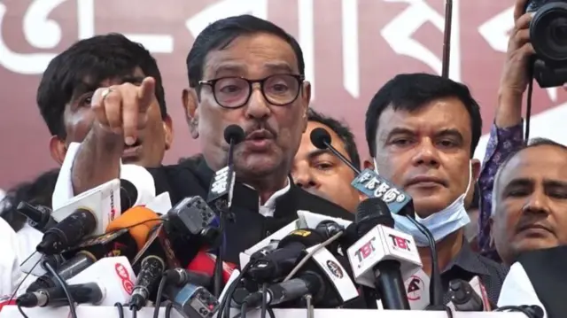 আওয়ামী লীগের সাধারণ সম্পাদক ওবায়দুল কাদের