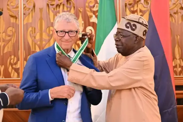 Tinubu and Bill Gates