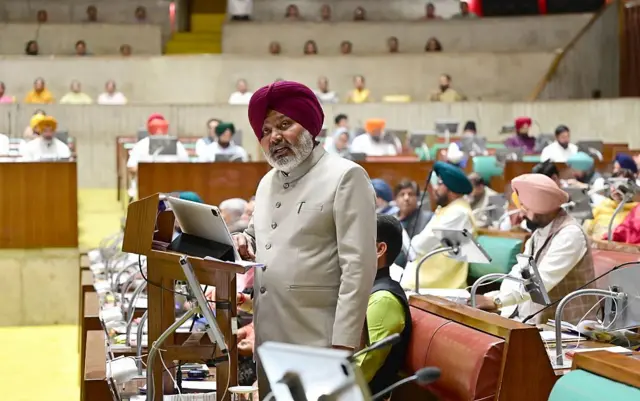 ਕੈਬਨਿਟ ਮੰਤਰੀ ਹਰਪਾਲ ਸਿੰਘ ਚੀਮਾ 