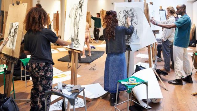 The Royal Drawing School, London, has seen a growing demand for its classes in recent years