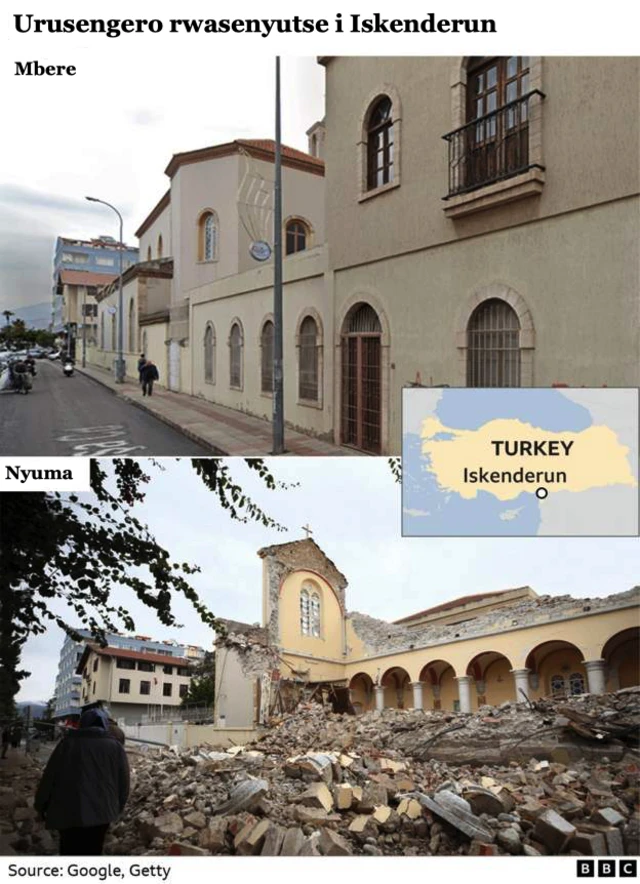 Urusengero rwasenyutse