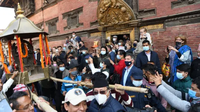 Laxmi Narayan idol was welcomed back to Nepal in 2022