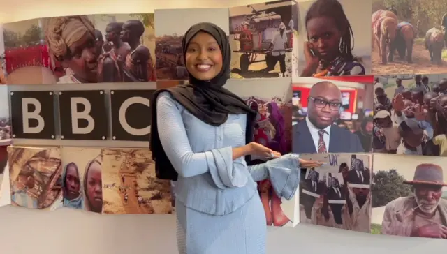 Rukia Bulle, umu nye Kenya yatsindiye agashimwe kitiriwe Komla Dumor, 2024.