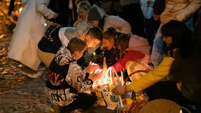 Святкування Великодня в Ужгороді