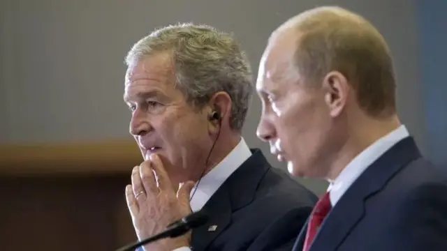 Путин менен Буштун жолугушуусу