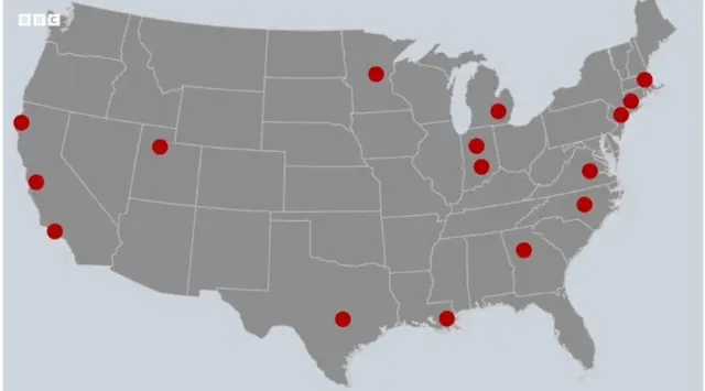 అమెరికాలో విద్యార్థుల ఆందోళనలు