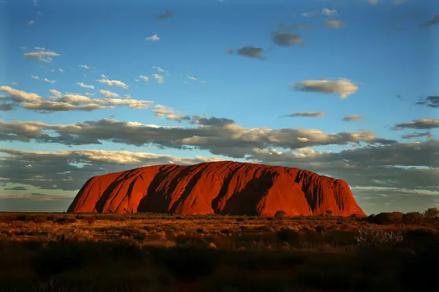 اولورو، آسٹریلیا، صحرا
