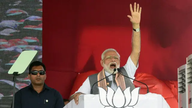 Narenda Modi em 2019