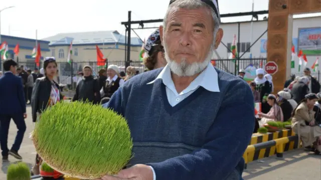 مراسم بازگشایی مرز تاجیکستان و قرقیزستان